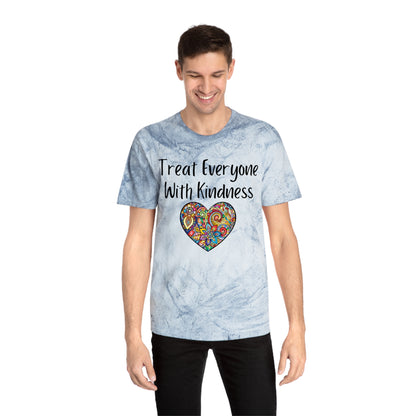 Treat Everyone With Kindness Unisex Color Blast T-Shirt