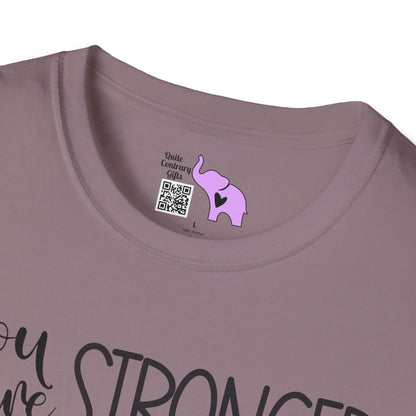 You Are Stronger Than What's Making You Anxious Adult T-shirt