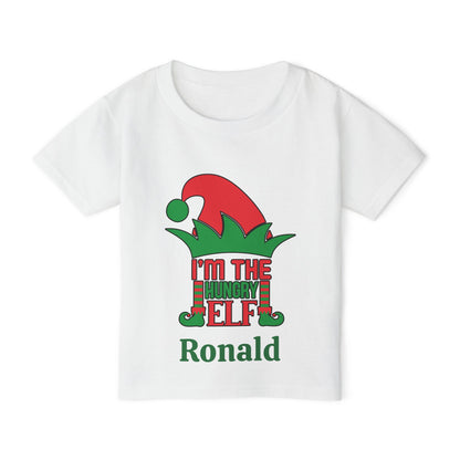 I'm The Hungry Elf Personalized Heavy Cotton™ Toddler T-shirt