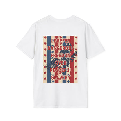 Freedom Over Slavery Adult T-shirt