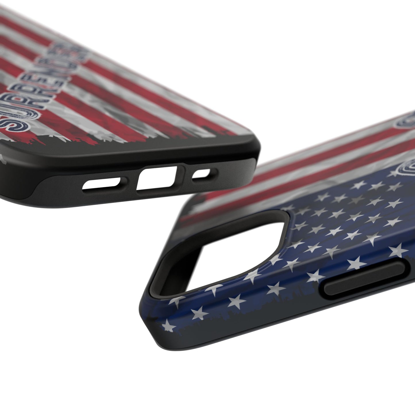 Never Surrender American Flag Impact-Resistant Cases