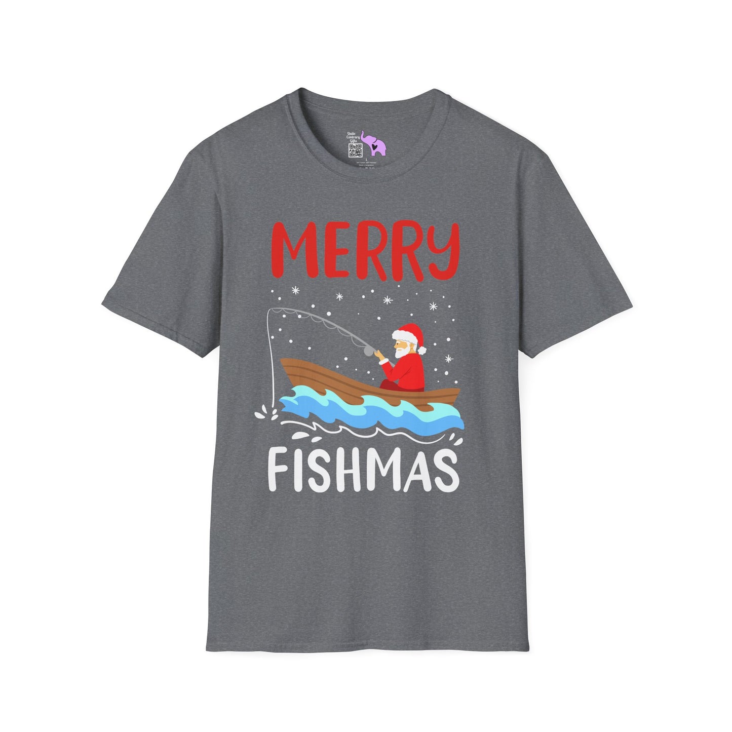 Merry Fishmas Adult T-shirt