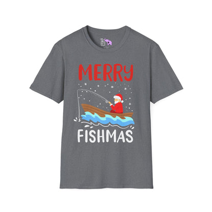 Merry Fishmas Adult T-shirt