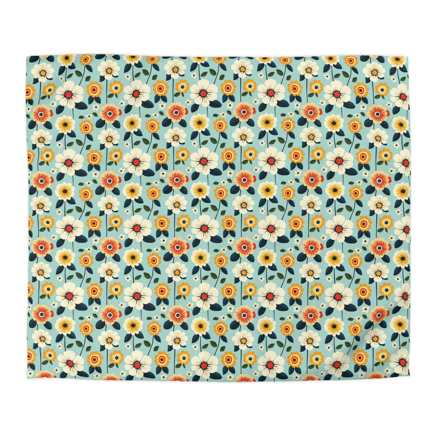 Joy Petals Microfiber Duvet Cover