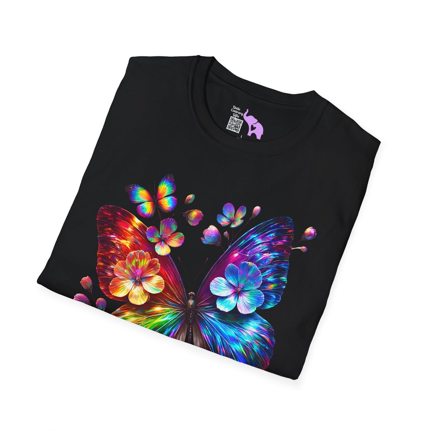 Colorful Butterflies Adult T-shirt