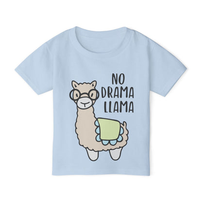 No Drama Llama Heavy Cotton™ Toddler T-shirt