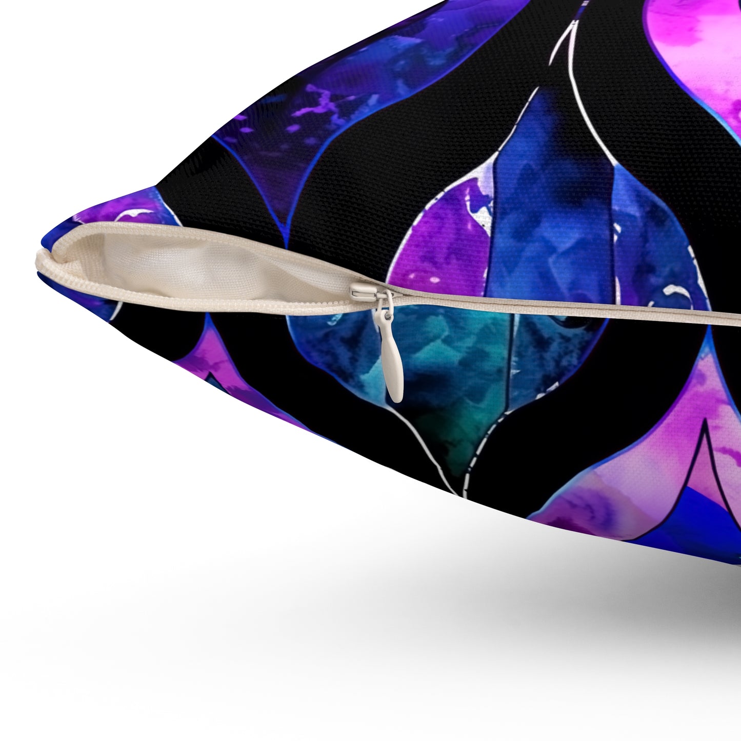 Midnight Cathedral Throw Pillow