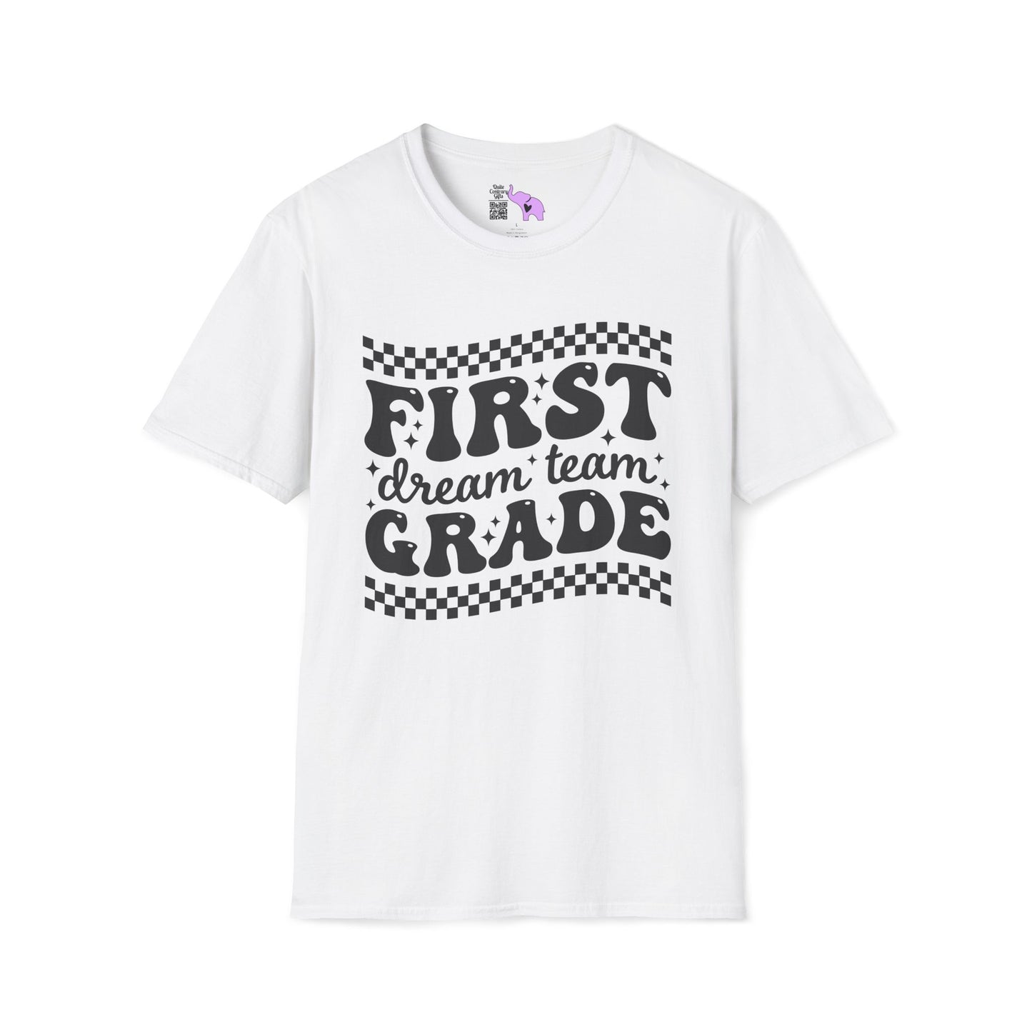First Grade Dream Team Adult T-shirt