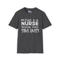 Just A Nurse Helping Jesus Save Lives Adult T-shirt