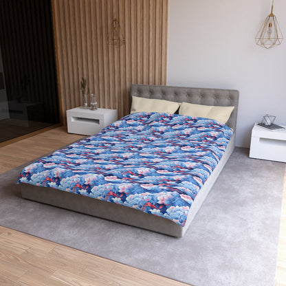 Azure Kumo Flow Duvet Bedding Set