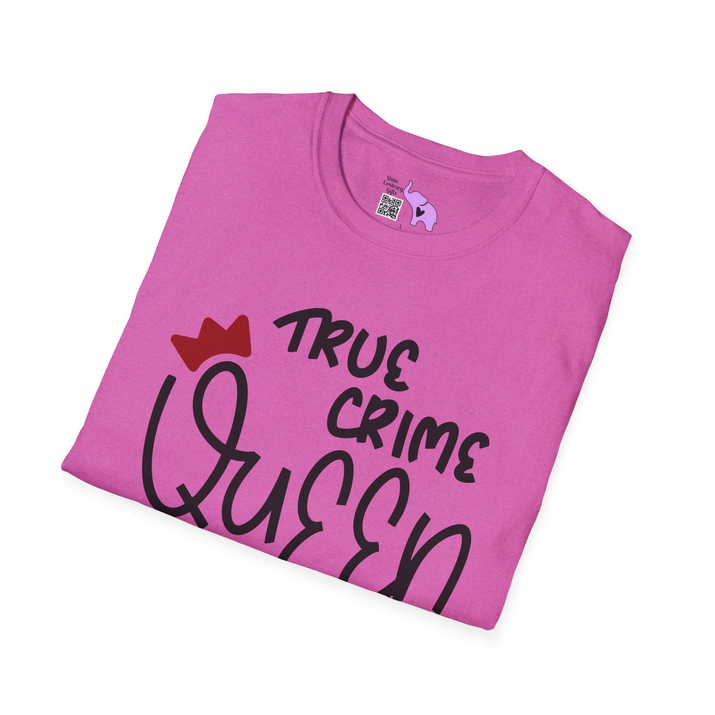 True Crime Queen Adult T-shirt