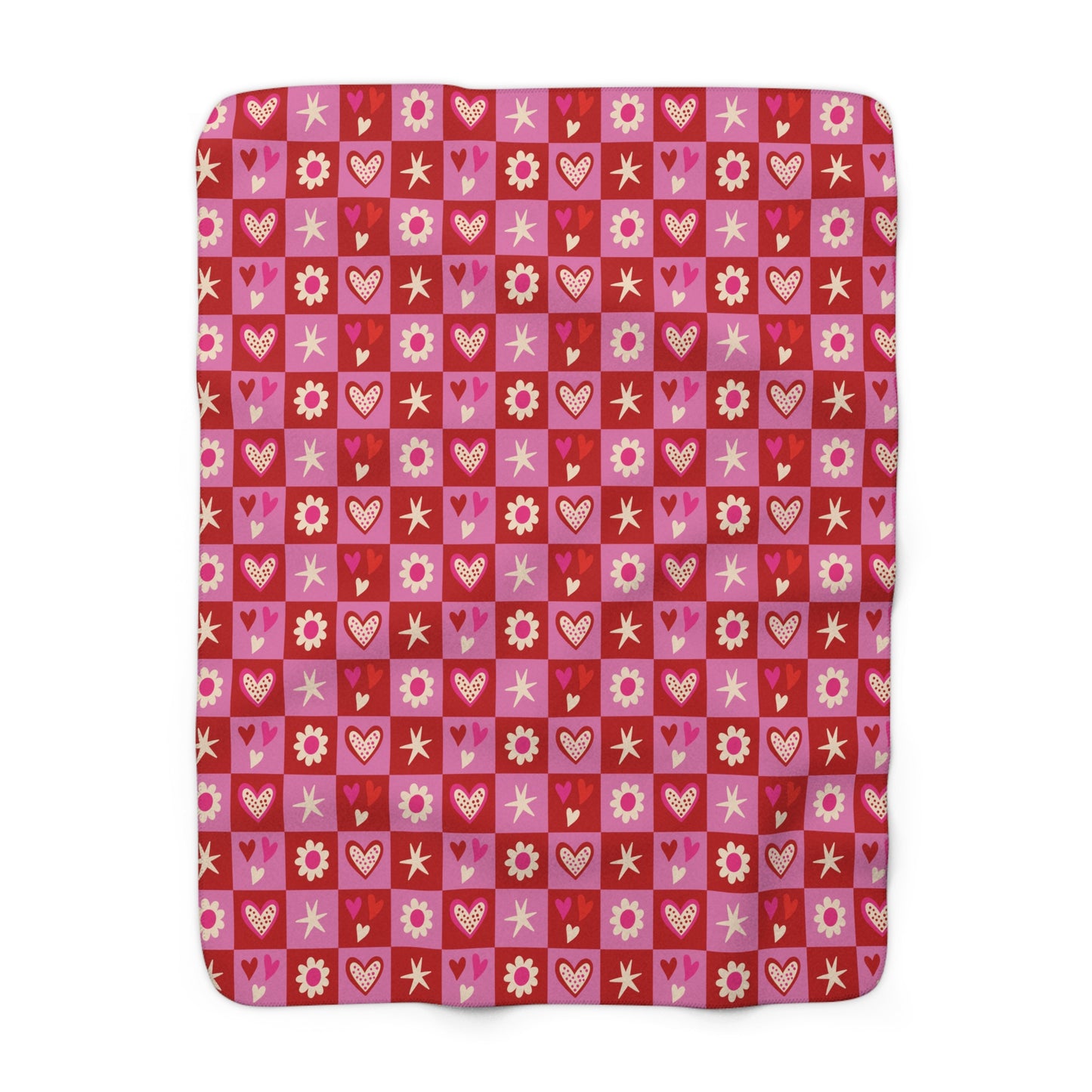Valentine Toss Fleece Blanket