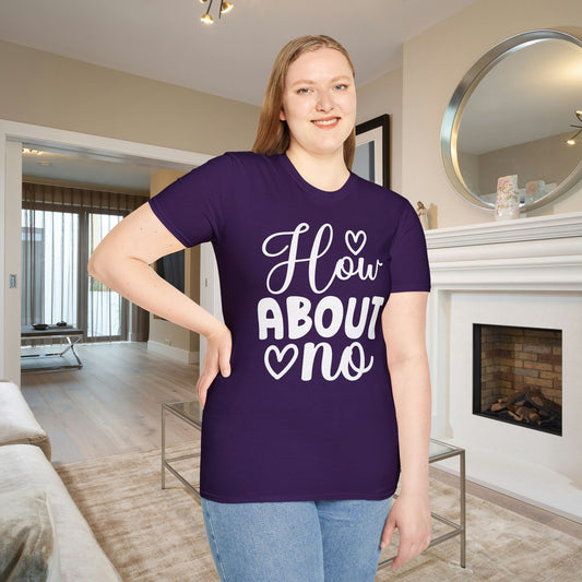 How About No Adult T-shirt