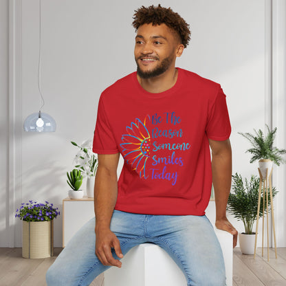 Be The Reason Someone Smiles Today Adult T-shirt