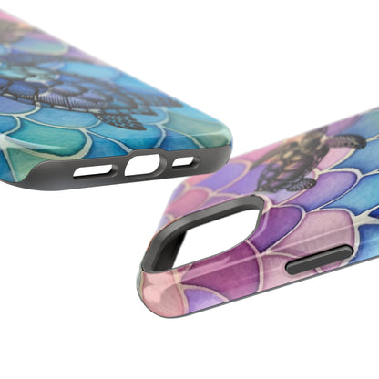 Sea Turtle Silhouette MagSafe® Compatible Tough Case for iPhone
