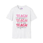 Teach Compassion, Kindness, Confidence Adult T-shirt