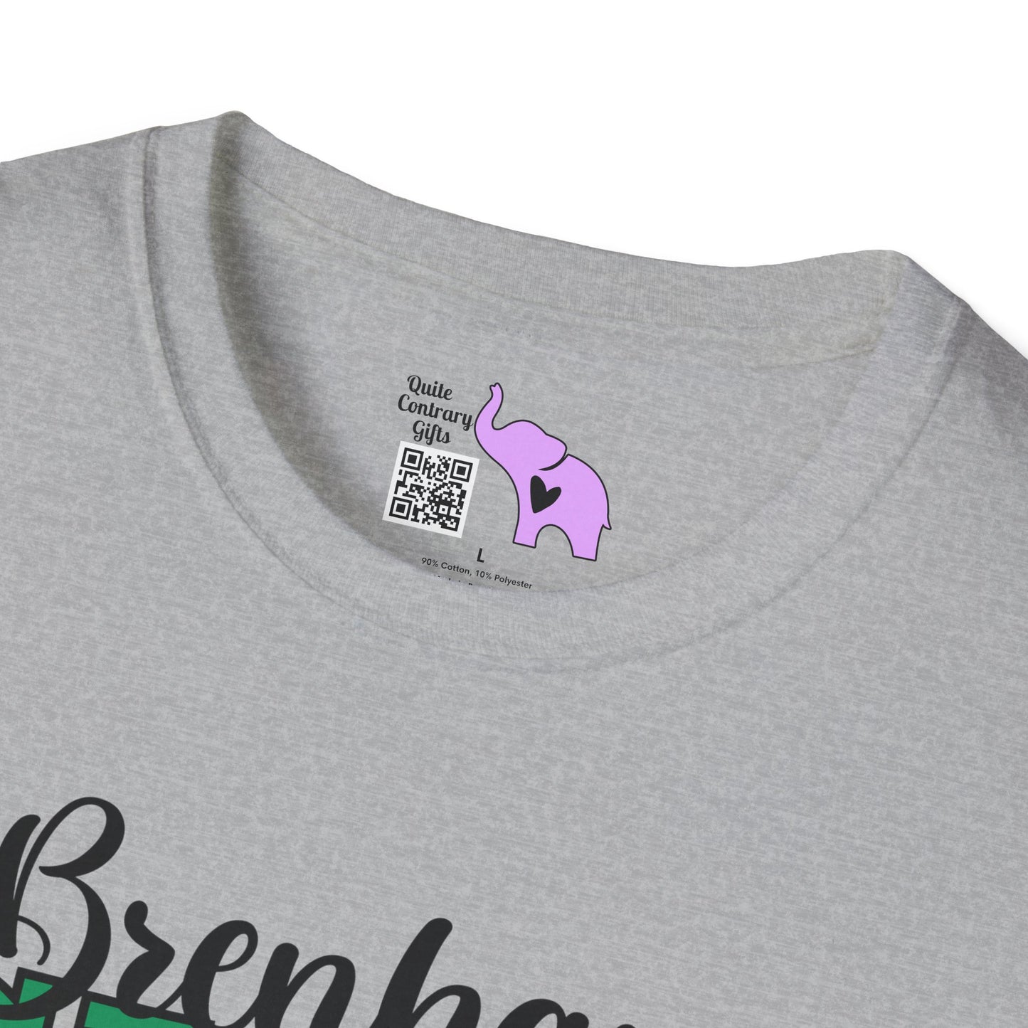 Brenham Cubs w/Mascot & Stripes Adult T-shirt