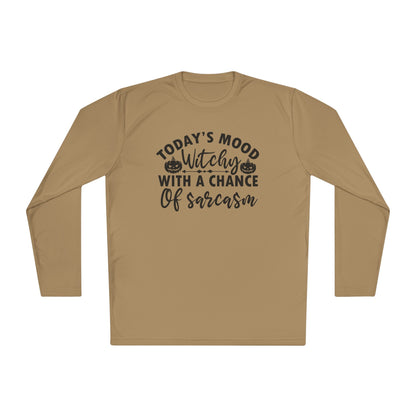 Today's Mood Witchy With A Side of Sarcasm Adult Long Sleeve Tee