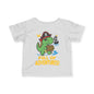 ""Full of Adventures (Dino Pirate) Infant Soft T-Shirt