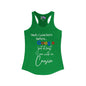 Yeah I was born before Google Women's Ideal Racerback Tank