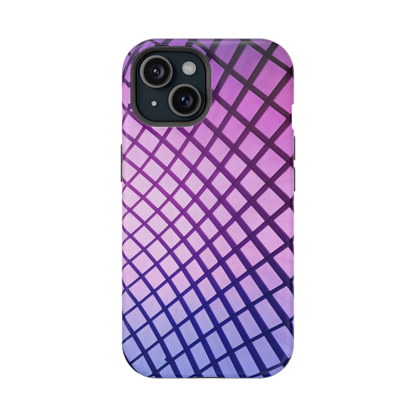 Midnight Mist Mosaic MagSafe® Compatible Tough Case for iPhone