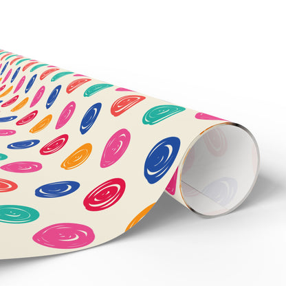 Doodle Dots Wrapping Paper