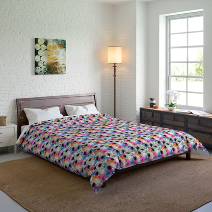 Watercolor Daisy Dream Comforter