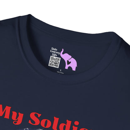 My Soldier My Son (Dad) Adult T-shirt