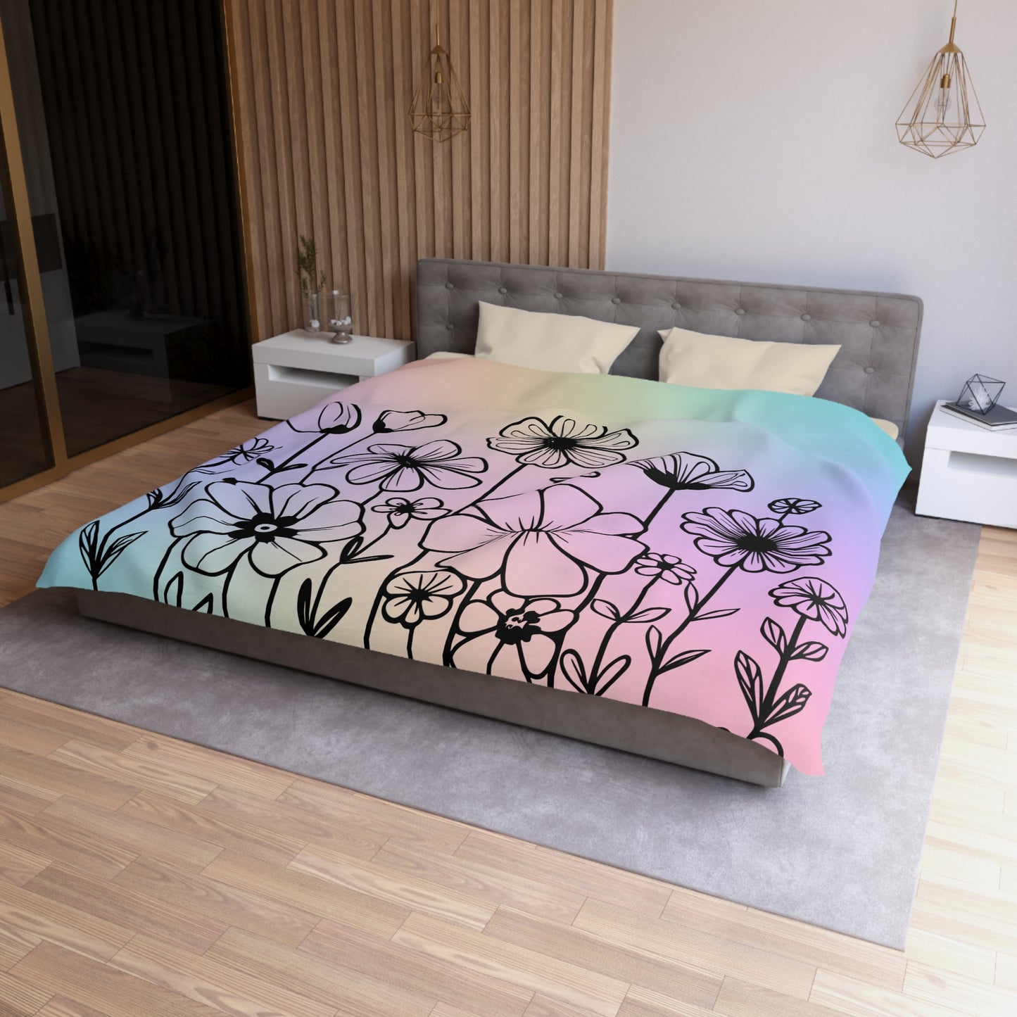 Spring Bloom Duvet Bedding Set