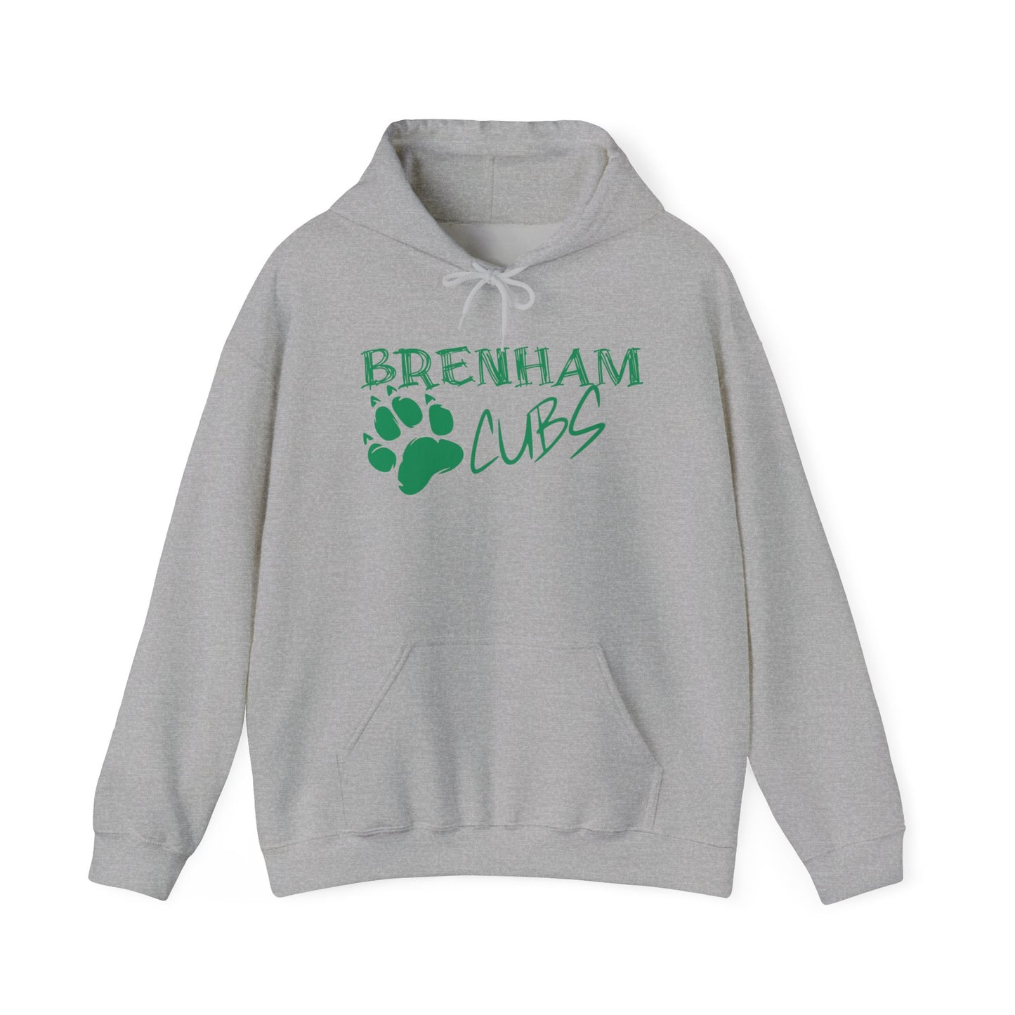 Brenham Cubs w/Claws Adult Heavy Blend™ Hooded Sweatshirt