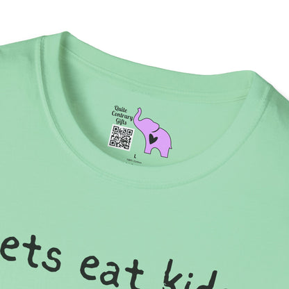 Lets Eat Kids Good Grammar Saves Lives Adult T-shirt