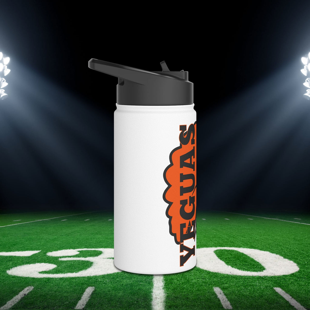 Somerville Yeguas Mascot Stainless Steel Water Bottle
