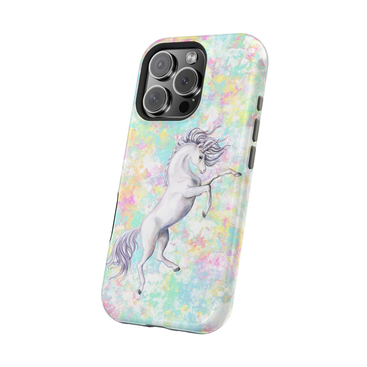 Pastel Pegasus MagSafe® Compatible Tough Case for iPhone