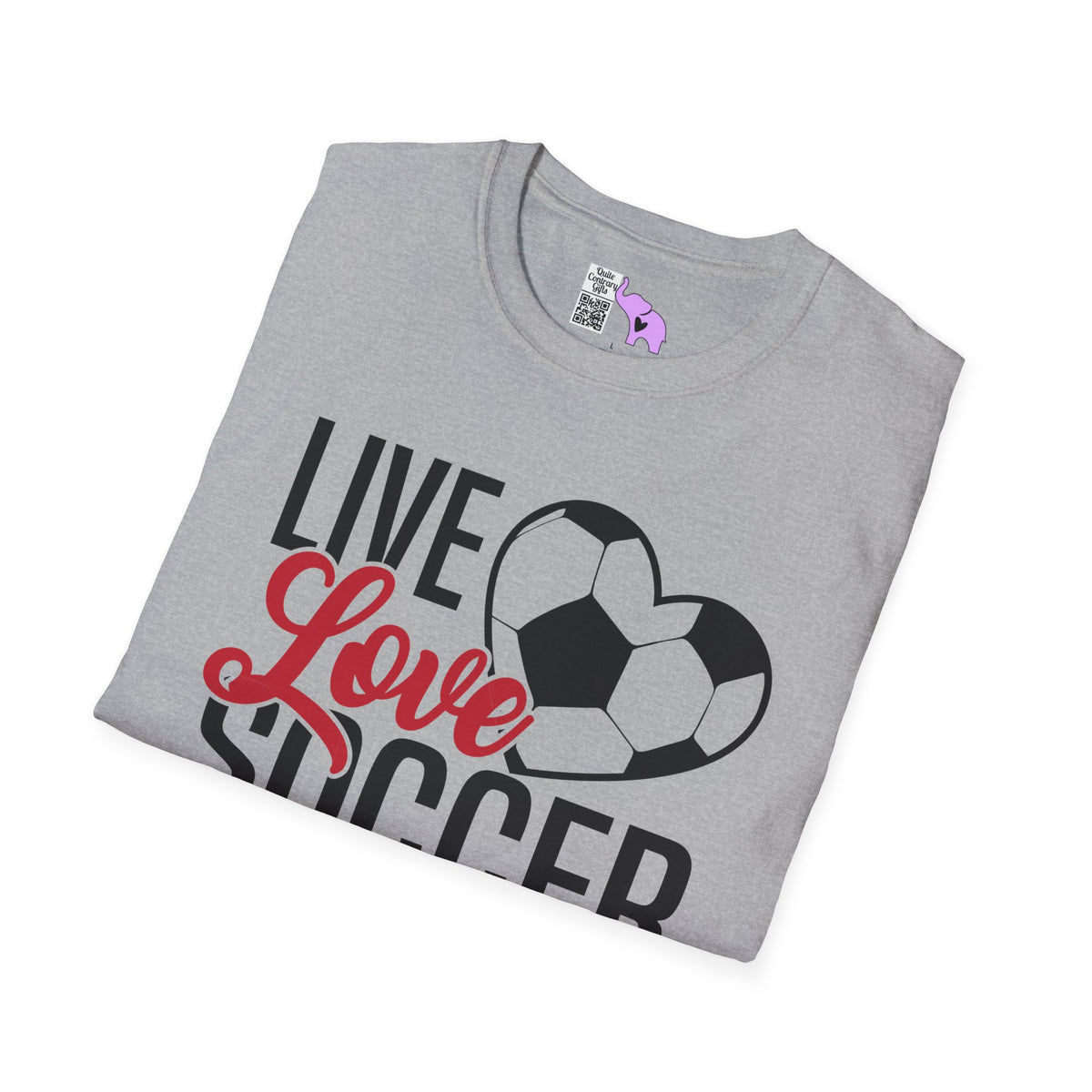 Live Love Soccer Adult T-shirt