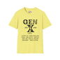 GenX 1971 T-shirt