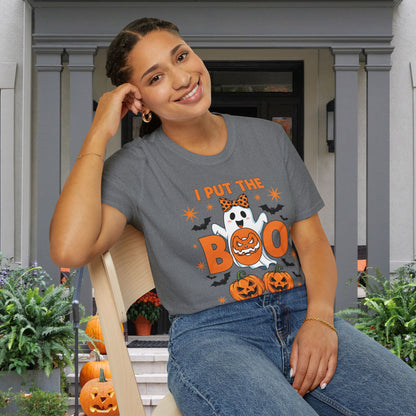 I Put the Boo in Boojee Adult T-shirt