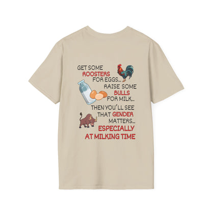 Gender Matters Adult T-shirt