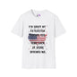 I'm Sorry My Patriotism Offends You. Your Lack of Spine Offends Me Adult T-shirt