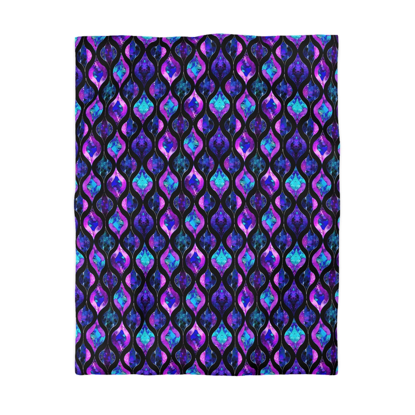 Midnight Cathedral Microfiber Duvet Cover