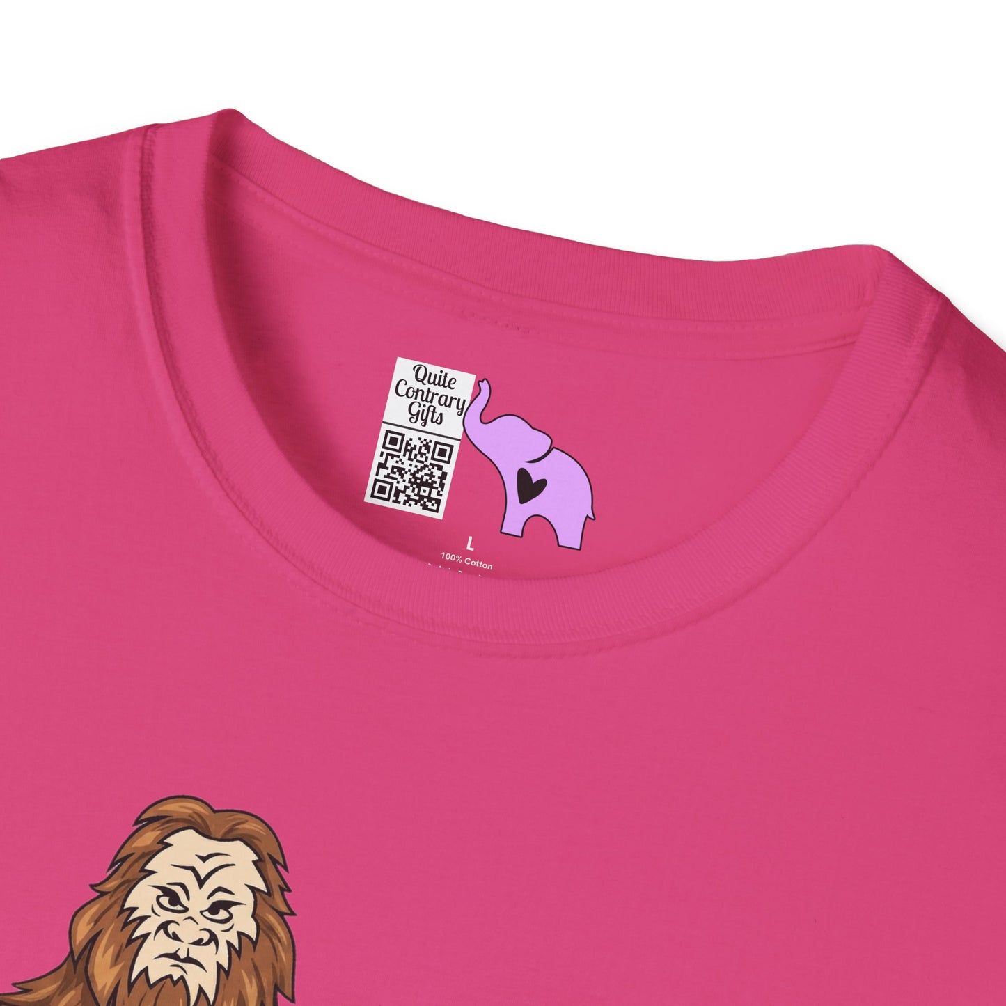 Bigfoot & Alien Adult T-shirt