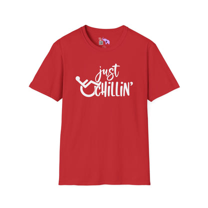 Just Chillin' (Disabled) Adult T-shirt