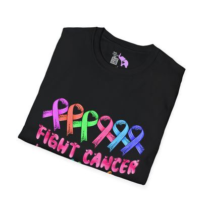 Fight Cancer in All Colors 9 Adult T-shirt