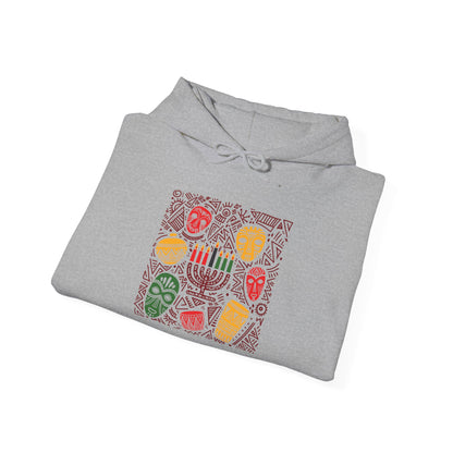Kwanzaa Traditions Adult Heavy Blend™ Hooded Sweatshirt