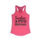 Sunshine Mixed With A Little Hurricane Women's Ideal Racerback Tank
