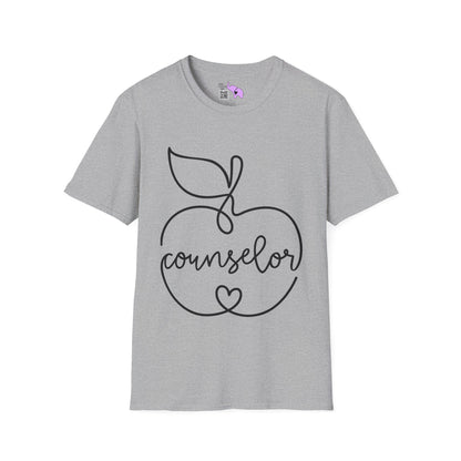 Counselor (w/Apple) Adult T-shirt