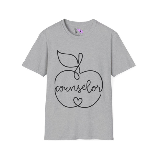 Counselor (w/Apple) Adult T-shirt