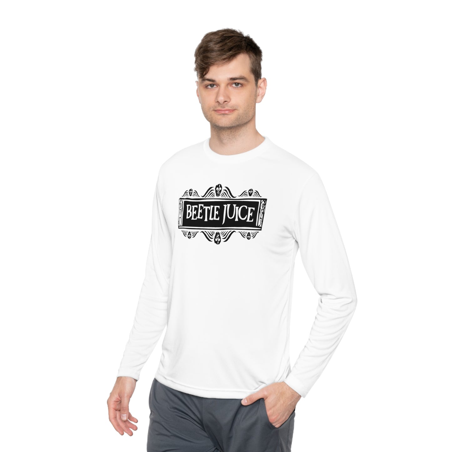 Beetlejuice Title Lightweight Long Sleeve Tee