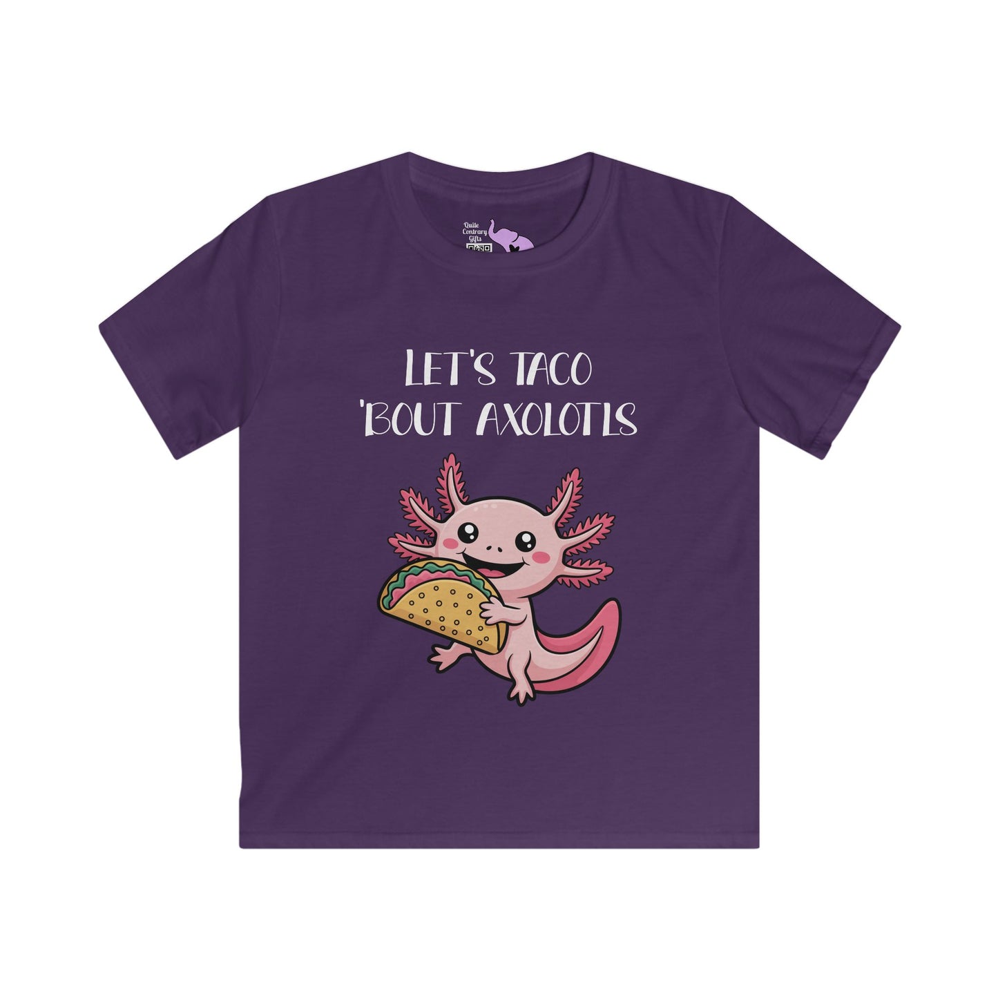 Let's Taco 'Bout Axolotls Youth Softstyle Tee