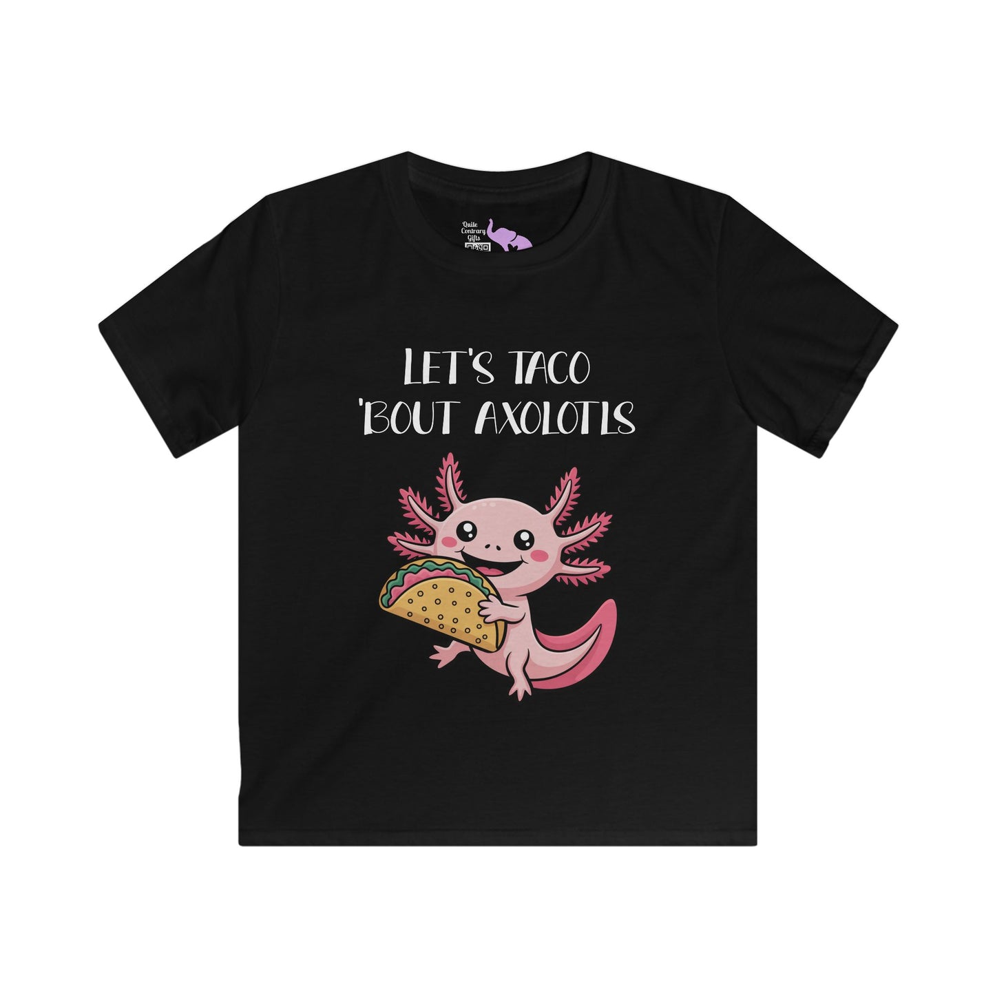 Let's Taco 'Bout Axolotls Youth Softstyle Tee