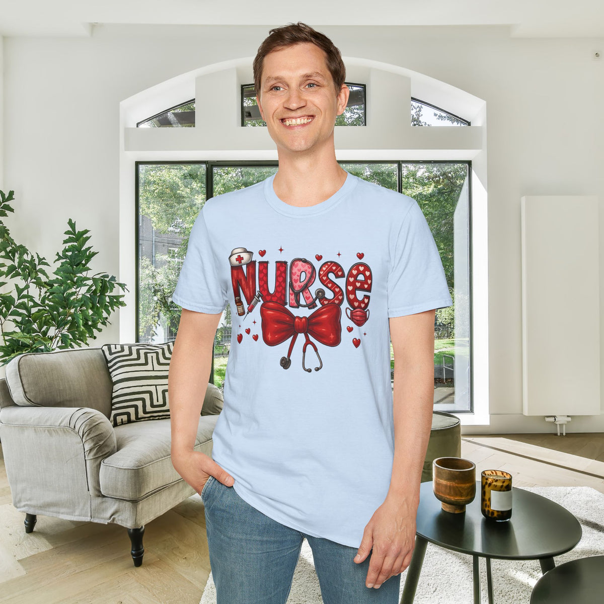 Nurse (Valentines) Adult T-shirt